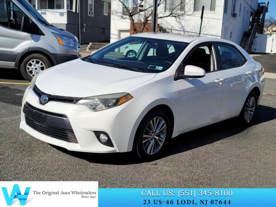 2015 Toyota Corolla 4dr Sdn CVT LE Premium (Natl), available for sale in Lodi, New Jersey | AW Auto & Truck Wholesalers, Inc. Lodi, New Jersey 2015 Toyota Corolla 4dr Sdn CVT LE Premium (Natl), available for sale in Lodi, New Jersey | AW Auto & Truck Wholesalers, Inc. Lodi, New Jersey