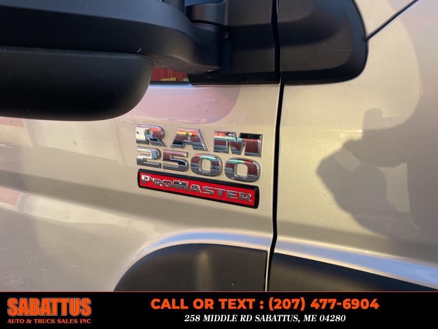 2021 Ram ProMaster Cargo Van 2500 High Roof 136" WB, available for sale in Sabattus, Maine | Sabattus Auto and Truck Sales Inc. Sabattus, Maine 2021 Ram ProMaster Cargo Van 2500 High Roof 136" WB, available for sale in Sabattus, Maine | Sabattus Auto and Truck Sales Inc. Sabattus, Maine