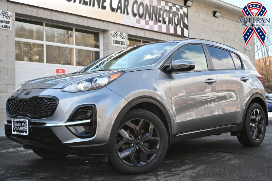 2021 Kia Sportage S AWD NIGHTFALL EDITION, available for sale in Waterbury, Connecticut | Highline Car Connection. Waterbury, Connecticut