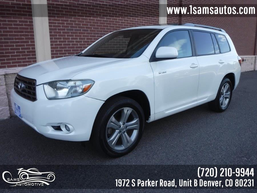 2008 Toyota Highlander 4WD 4dr Sport, available for sale in Denver, Colorado | Sam's Automotive. Denver, Colorado