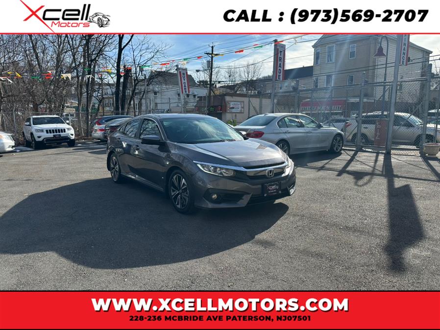 Used 2016 Honda Civic 4dr CVT EX-T in Paterson, New Jersey | Xcell Motors LLC. Paterson, New Jersey