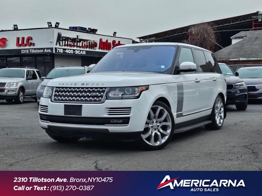 2017 Land Rover Range Rover V6 Supercharged HSE SWB, available for sale in Bronx, New York | Americarna Auto Sales LLC. Bronx, New York 2017 Land Rover Range Rover V6 Supercharged HSE SWB, available for sale in Bronx, New York | Americarna Auto Sales LLC. Bronx, New York