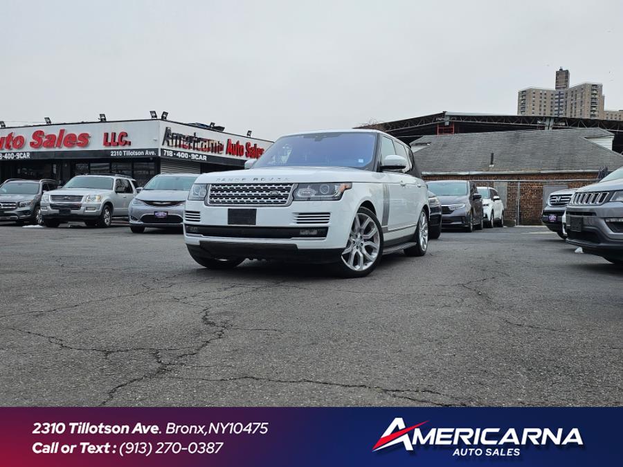 2017 Land Rover Range Rover V6 Supercharged HSE SWB, available for sale in Bronx, New York | Americarna Auto Sales LLC. Bronx, New York 2017 Land Rover Range Rover V6 Supercharged HSE SWB, available for sale in Bronx, New York | Americarna Auto Sales LLC. Bronx, New York