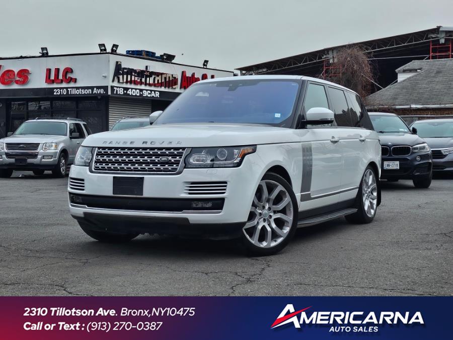2017 Land Rover Range Rover V6 Supercharged HSE SWB, available for sale in Bronx, New York | Americarna Auto Sales LLC. Bronx, New York 2017 Land Rover Range Rover V6 Supercharged HSE SWB, available for sale in Bronx, New York | Americarna Auto Sales LLC. Bronx, New York