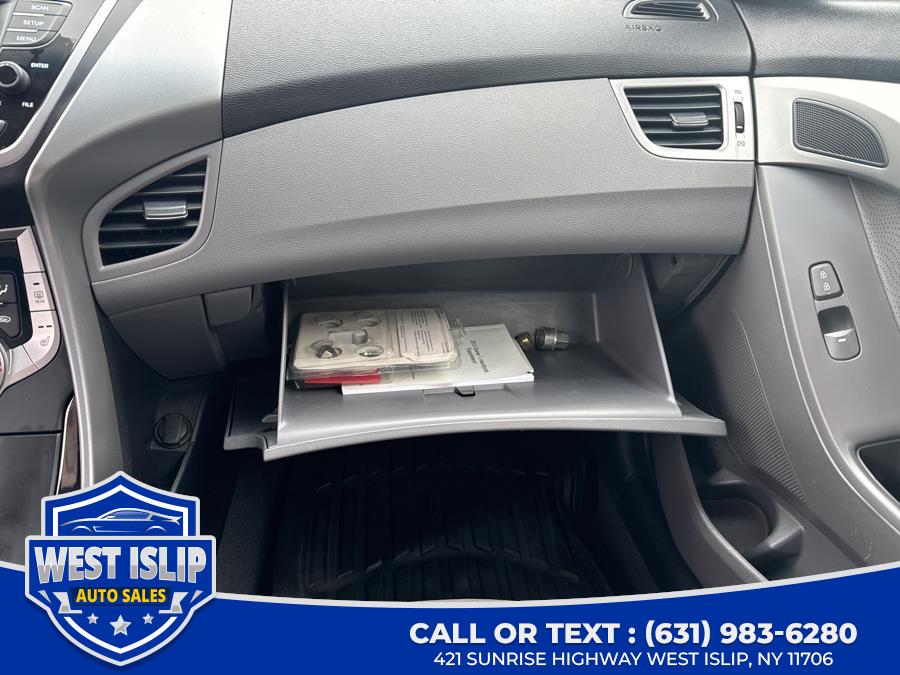 2013 Hyundai Elantra 4dr Sdn Auto Limited, available for sale in West Islip, New York | West Islip Auto Sales. West Islip, New York 2013 Hyundai Elantra 4dr Sdn Auto Limited, available for sale in West Islip, New York | West Islip Auto Sales. West Islip, New York