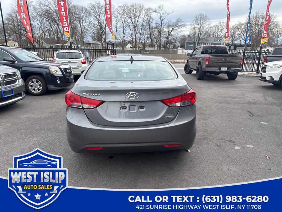 2013 Hyundai Elantra 4dr Sdn Auto Limited, available for sale in West Islip, New York | West Islip Auto Sales. West Islip, New York 2013 Hyundai Elantra 4dr Sdn Auto Limited, available for sale in West Islip, New York | West Islip Auto Sales. West Islip, New York