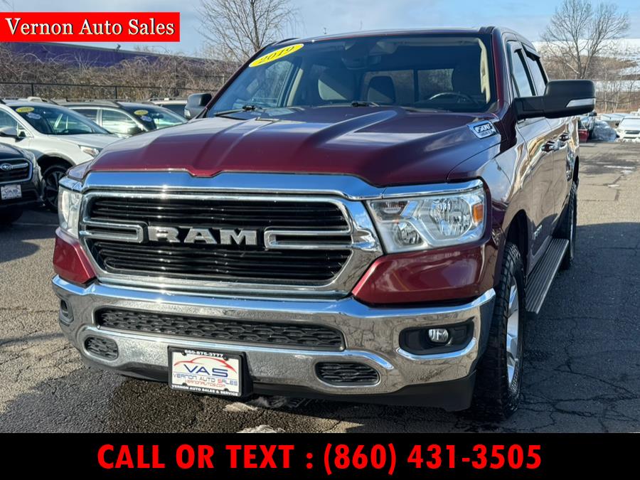 2019 Ram 1500 Big Horn/Lone Star 4x4 Crew Cab 5''7" Box, available for sale in Manchester, Connecticut | Vernon Auto Sale & Service. Manchester, Connecticut