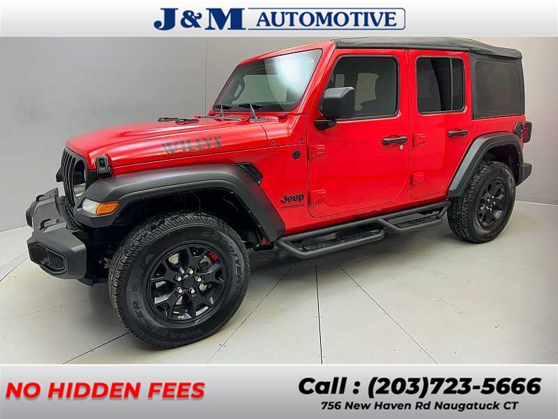 Used 2021 Jeep Wrangler in Naugatuck, Connecticut | J&M Automotive Sls&Svc LLC. Naugatuck, Connecticut