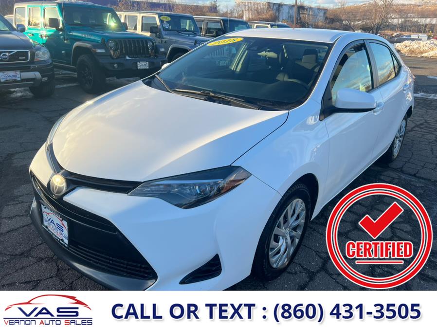 Used 2018 Toyota Corolla in Manchester, Connecticut | Vernon Auto Sale & Service. Manchester, Connecticut