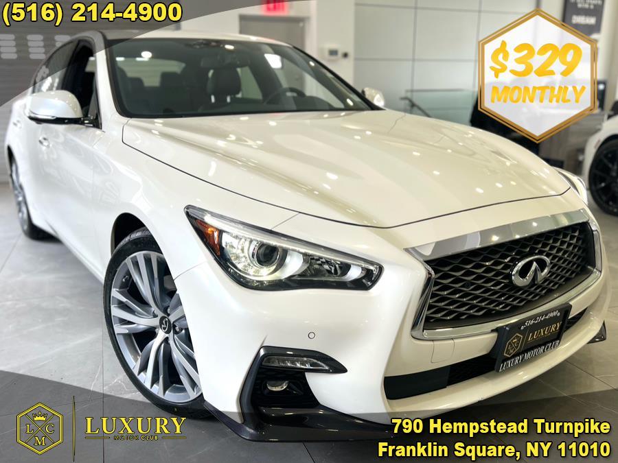 Used 2021 INFINITI Q50 in Franklin Square, New York | Luxury Motor Club. Franklin Square, New York