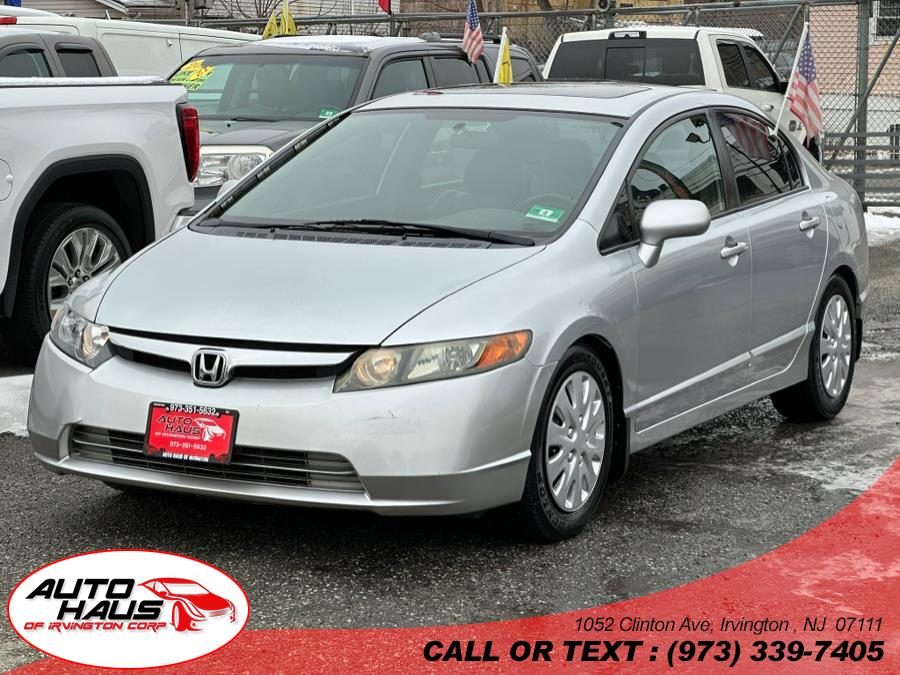 2008 Honda Civic Sdn 4dr Auto EX-L, available for sale in Irvington , New Jersey | Auto Haus of Irvington Corp. Irvington , New Jersey 2008 Honda Civic Sdn 4dr Auto EX-L, available for sale in Irvington , New Jersey | Auto Haus of Irvington Corp. Irvington , New Jersey