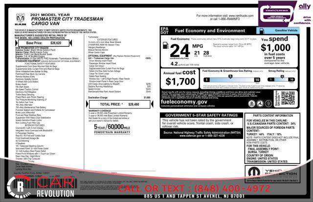 2021 Ram Promaster City Cargo Van Tradesman, available for sale in Avenel, New Jersey | Car Revolution. Avenel, New Jersey 2021 Ram Promaster City Cargo Van Tradesman, available for sale in Avenel, New Jersey | Car Revolution. Avenel, New Jersey