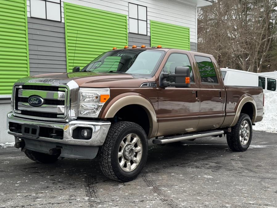 2012 Ford Super Duty F-250 SRW 4WD Crew Cab 172" Lariat, available for sale in Ashland, Massachusetts | New Beginning Auto Service Inc. Ashland, Massachusetts