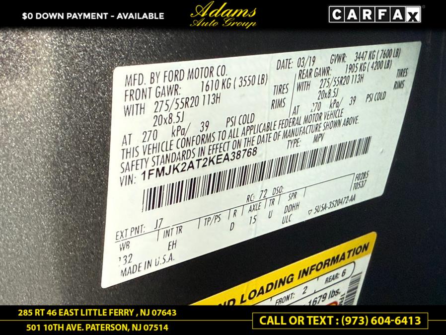 2019 Ford Expedition Max Limited 4x4, available for sale in Paterson, New Jersey | Adams Auto Group. Paterson, New Jersey 2019 Ford Expedition Max Limited 4x4, available for sale in Paterson, New Jersey | Adams Auto Group. Paterson, New Jersey