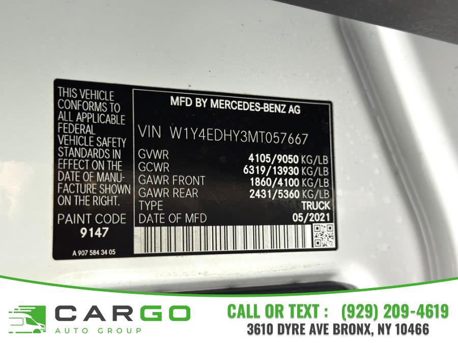 2021 Mercedes-Benz Sprinter Cargo Van 2500 High Roof V6 170" Extended RWD, available for sale in Bronx, New York | Cargo Auto Group LLC. Bronx, New York 2021 Mercedes-Benz Sprinter Cargo Van 2500 High Roof V6 170" Extended RWD, available for sale in Bronx, New York | Cargo Auto Group LLC. Bronx, New York