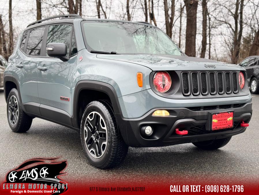 2016 Jeep Renegade 4WD 4dr Trailhawk, available for sale in Elizabeth, New Jersey | Elmora Motor Sports. Elizabeth, New Jersey 2016 Jeep Renegade 4WD 4dr Trailhawk, available for sale in Elizabeth, New Jersey | Elmora Motor Sports. Elizabeth, New Jersey