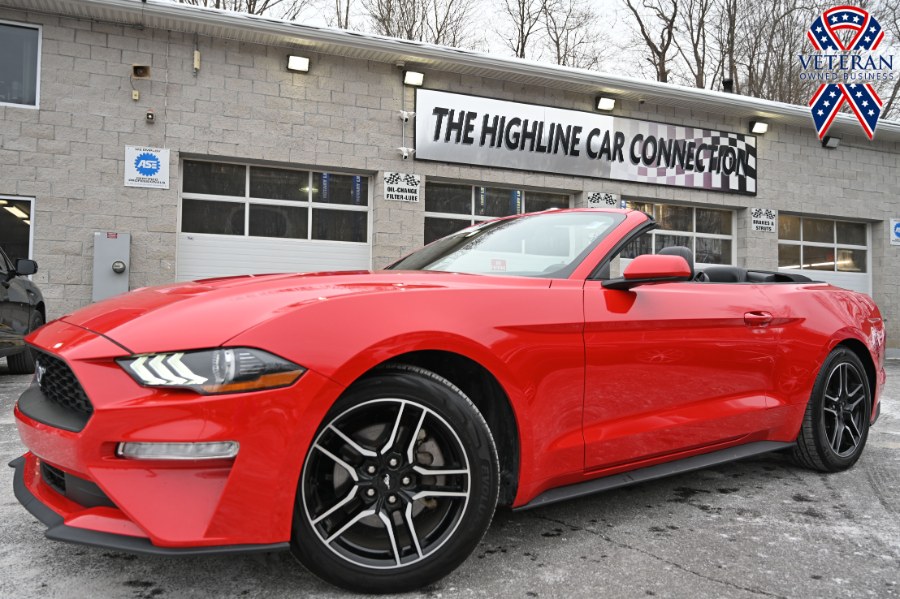 2023 Ford Mustang EcoBoost Premium Convertible, available for sale in Waterbury, Connecticut | Highline Car Connection. Waterbury, Connecticut