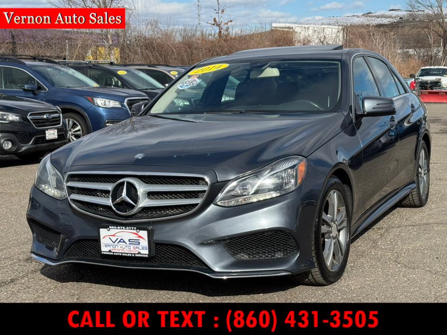 2014 Mercedes-Benz E-Class 4dr Sdn E350 Sport 4MATIC, available for sale in Manchester, Connecticut | Vernon Auto Sale & Service. Manchester, Connecticut