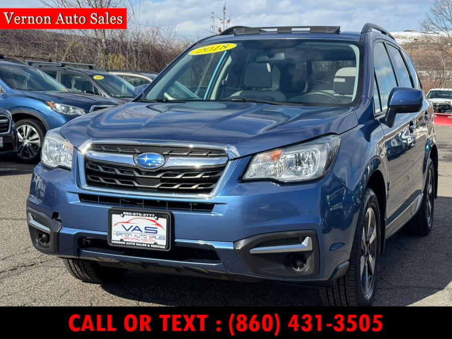 2018 Subaru Forester 2.5i Premium CVT, available for sale in Manchester, Connecticut | Vernon Auto Sale & Service. Manchester, Connecticut