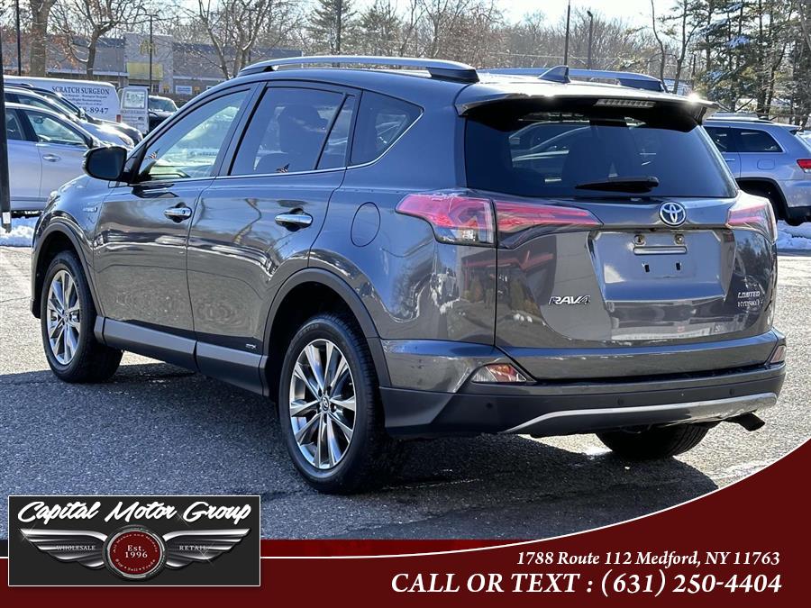 2018 Toyota RAV4 Hybrid Limited AWD (Natl), available for sale in Medford, New York | Capital Motor Group Inc. Medford, New York 2018 Toyota RAV4 Hybrid Limited AWD (Natl), available for sale in Medford, New York | Capital Motor Group Inc. Medford, New York