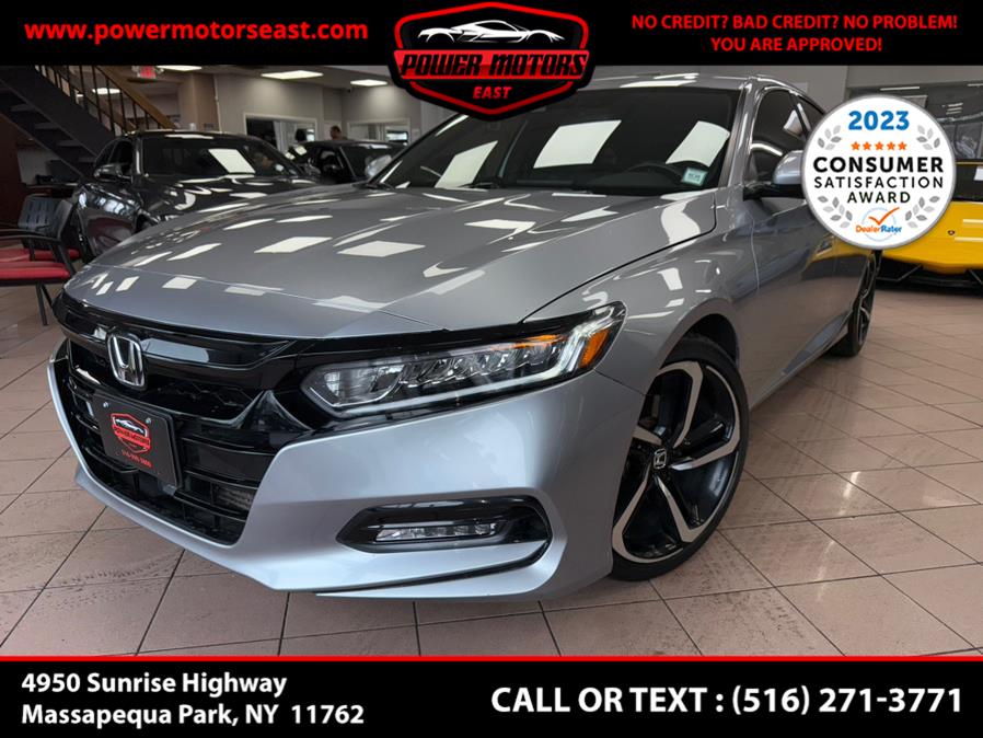 2019 Honda Accord Sedan Sport 1.5T CVT, available for sale in Massapequa Park, New York | Power Motors East. Massapequa Park, New York