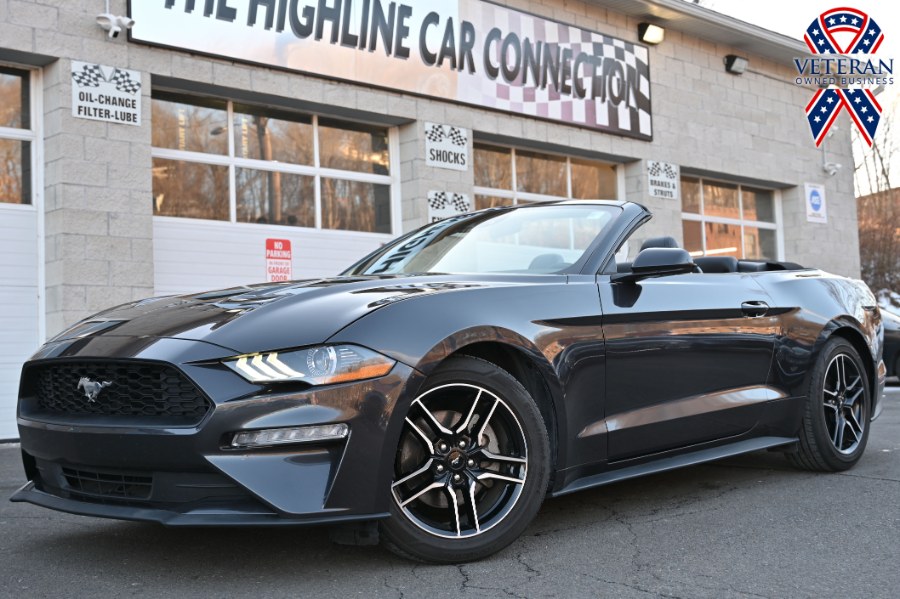 2023 Ford Mustang EcoBoost Premium Convertible, available for sale in Waterbury, Connecticut | Highline Car Connection. Waterbury, Connecticut