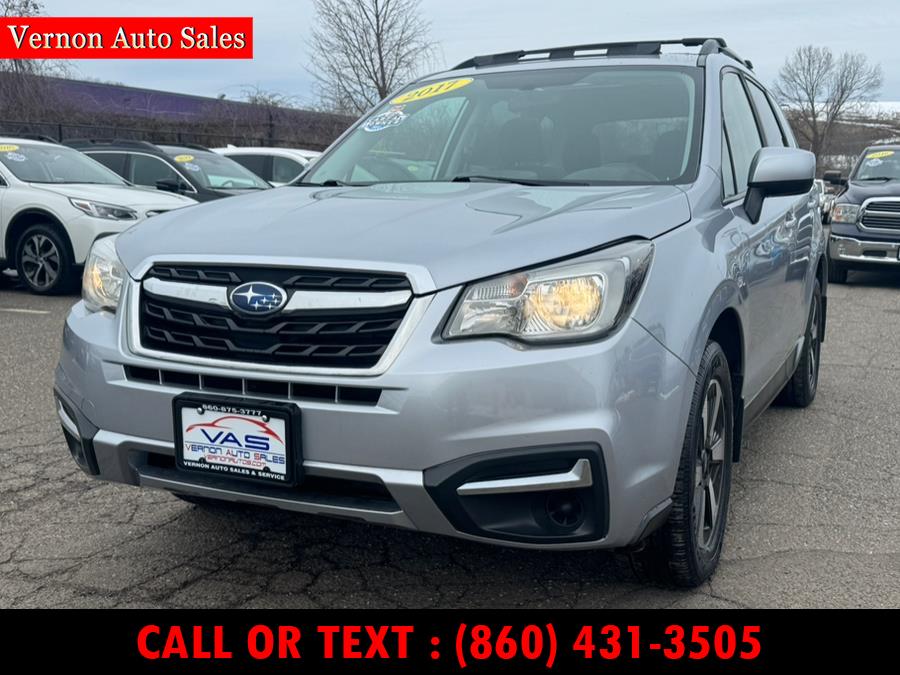 2017 Subaru Forester 2.5i Premium Manual, available for sale in Manchester, Connecticut | Vernon Auto Sale & Service. Manchester, Connecticut