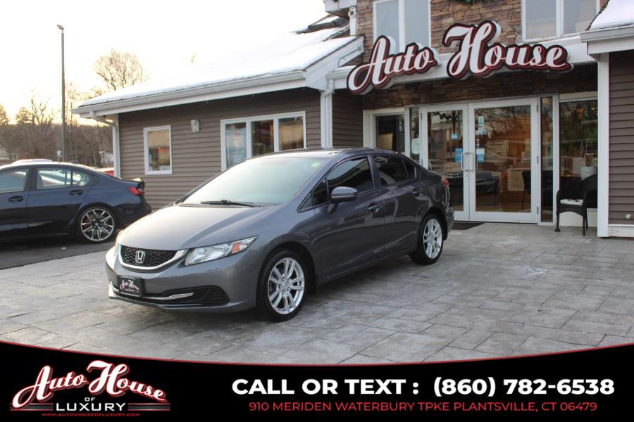 2014 Honda Civic Sedan 4dr CVT LX, available for sale in Plantsville, Connecticut | Auto House of Luxury. Plantsville, Connecticut