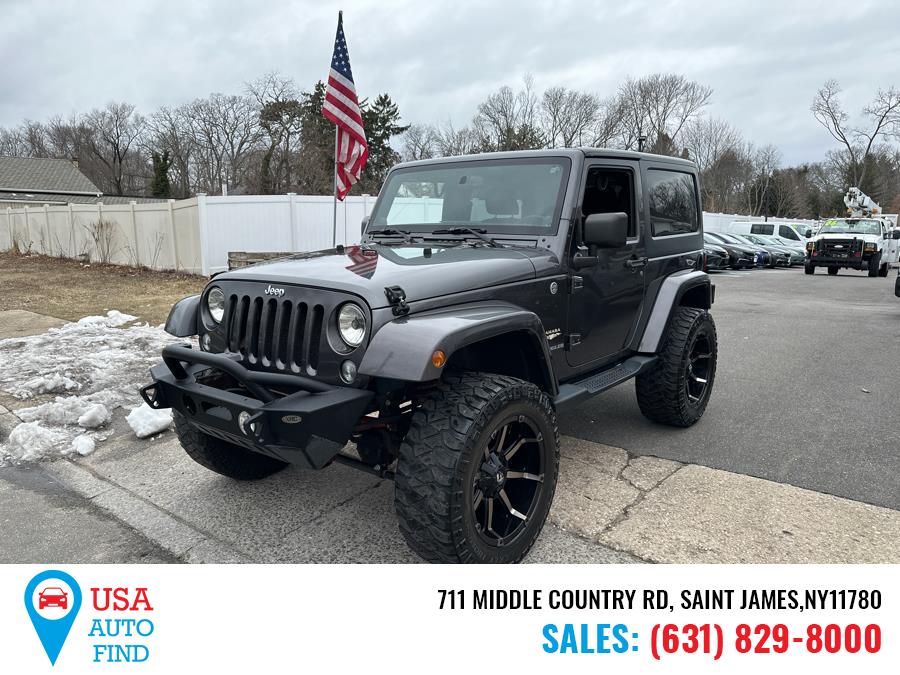 2014 Jeep Wrangler 4WD 2dr Sahara, available for sale in Saint James, New York | USA Auto Find. Saint James, New York 2014 Jeep Wrangler 4WD 2dr Sahara, available for sale in Saint James, New York | USA Auto Find. Saint James, New York