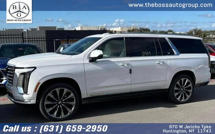 2025 Cadillac Escalade ESV 4WD 4dr Luxury Collection, available for sale in Huntington, New York | The Boss Auto Group. Huntington, New York 2025 Cadillac Escalade ESV 4WD 4dr Luxury Collection, available for sale in Huntington, New York | The Boss Auto Group. Huntington, New York