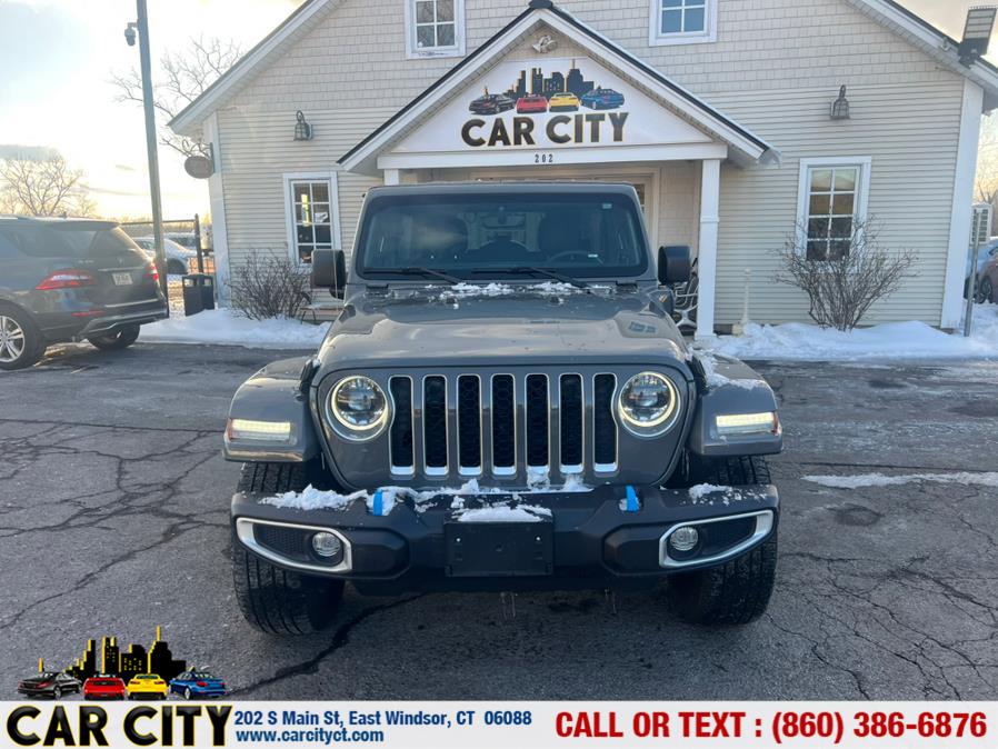 2023 Jeep Wrangler 4xe Sahara 4x4, available for sale in East Windsor, Connecticut | Car City LLC. East Windsor, Connecticut 2023 Jeep Wrangler 4xe Sahara 4x4, available for sale in East Windsor, Connecticut | Car City LLC. East Windsor, Connecticut
