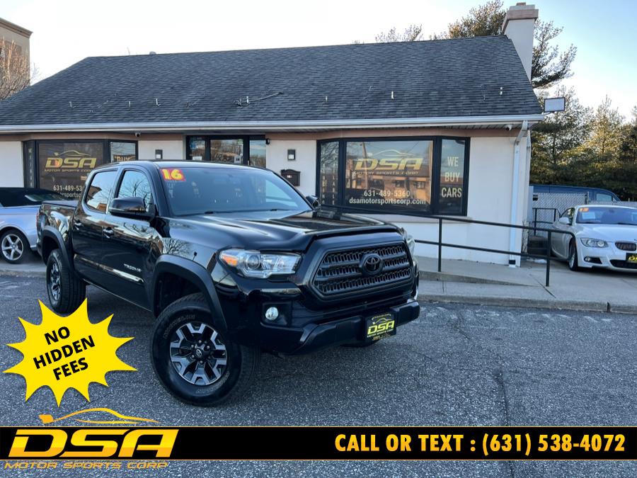 2016 Toyota Tacoma 4WD Double Cab V6 AT TRD Off Road (Natl), available for sale in Commack, New York | DSA Motor Sports Corp. Commack, New York