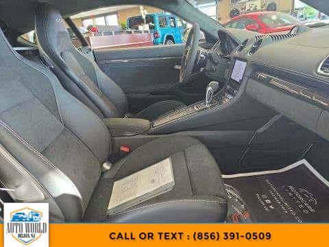 2023 Porsche 718 Cayman GT4 Coupe, available for sale in Delran, New Jersey | Auto World.com Inc. Delran, New Jersey 2023 Porsche 718 Cayman GT4 Coupe, available for sale in Delran, New Jersey | Auto World.com Inc. Delran, New Jersey