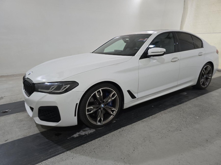 2021 BMW 5 Series M550i xDrive Sedan, available for sale in Jamaica, New York | Sunrise Autoland. Jamaica, New York