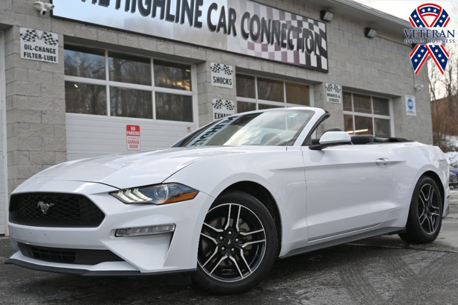 2022 Ford Mustang EcoBoost Premium Convertible, available for sale in Waterbury, Connecticut | Highline Car Connection. Waterbury, Connecticut