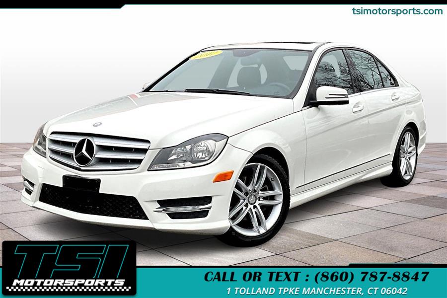 2012 Mercedes-Benz C-Class 4dr Sdn C 300 Sport 4MATIC, available for sale in Manchester, Connecticut | TSI Motorsports. Manchester, Connecticut