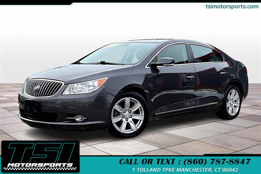 2013 Buick LaCrosse 4dr Sdn Leather FWD, available for sale in Manchester, Connecticut | TSI Motorsports. Manchester, Connecticut