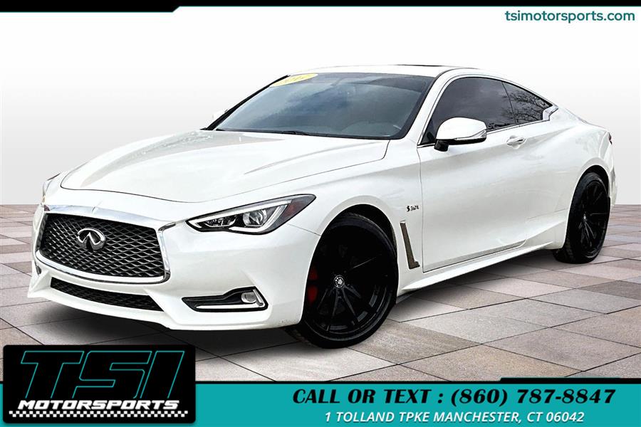 2017 INFINITI Q60 Red Sport 400 AWD, available for sale in Manchester, Connecticut | TSI Motorsports. Manchester, Connecticut