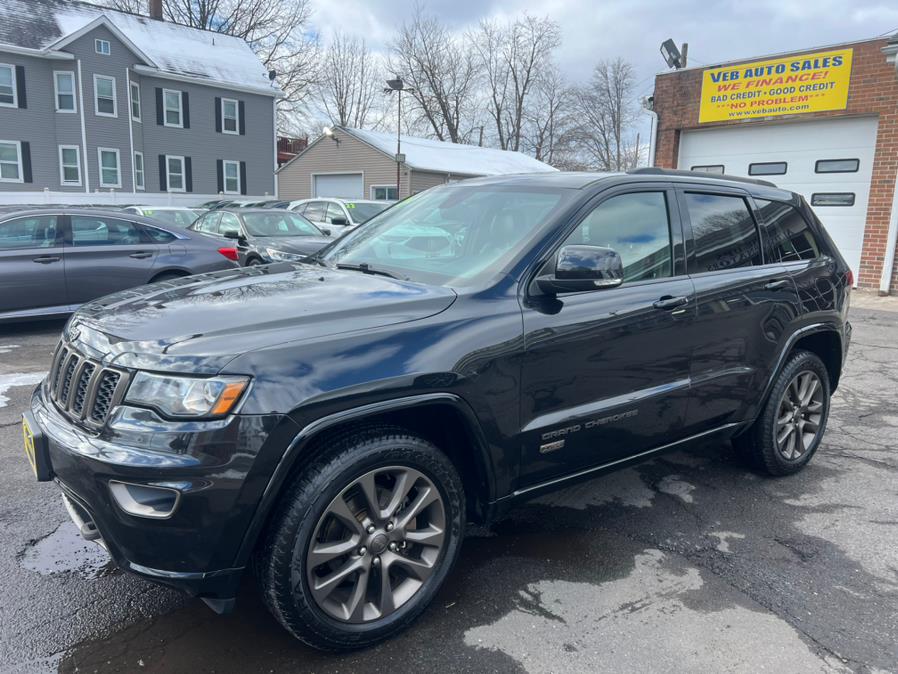 2016 Jeep Grand Cherokee 4WD 4dr Limited 75th Anniversary, available for sale in Hartford, Connecticut | VEB Auto Sales. Hartford, Connecticut