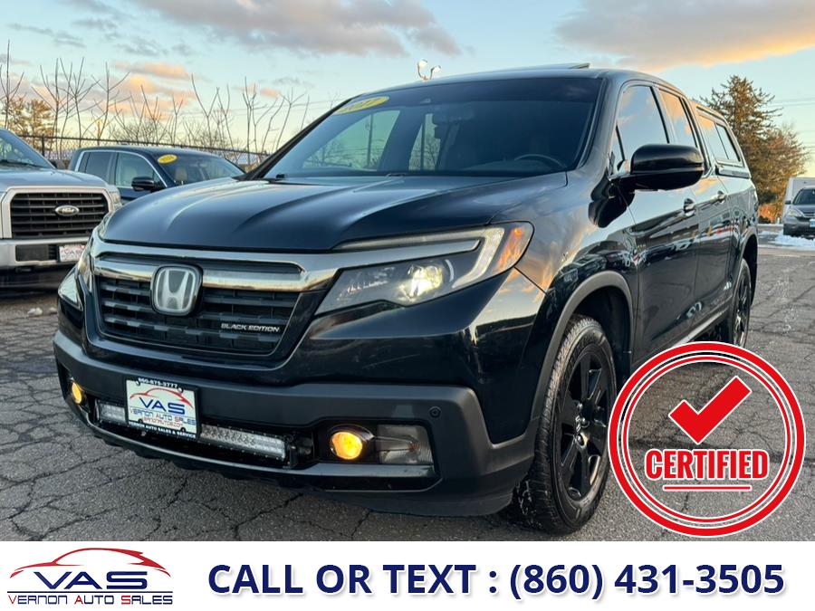 2017 Honda Ridgeline Black Edition 4x4 Crew Cab 5.3'' Bed, available for sale in Manchester, Connecticut | Vernon Auto Sale & Service. Manchester, Connecticut