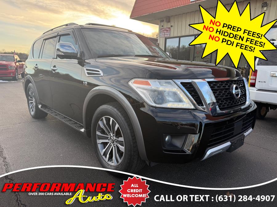 2017 Nissan Armada 4x4 Platinum, available for sale in Bohemia, New York | Performance Auto Inc. Bohemia, New York