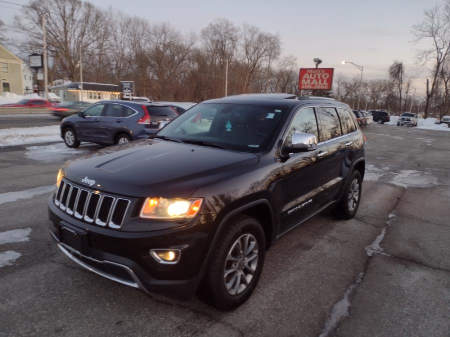 2014 Jeep Grand Cherokee 4WD 4dr Limited, available for sale in Chicopee, Massachusetts | Matts Auto Mall LLC. Chicopee, Massachusetts