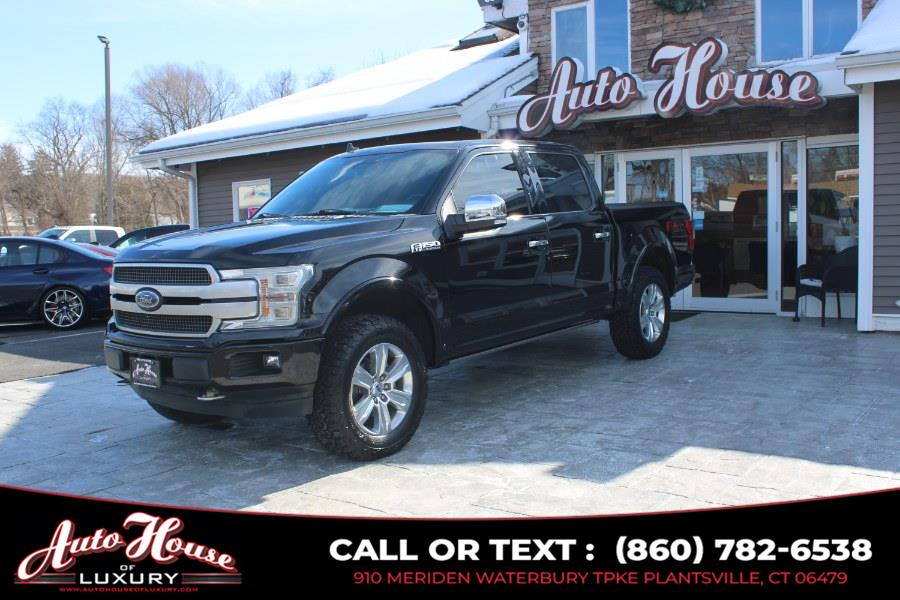 2018 Ford F-150 Platinum 4WD SuperCrew 5.5'' Box, available for sale in Plantsville, Connecticut | Auto House of Luxury. Plantsville, Connecticut