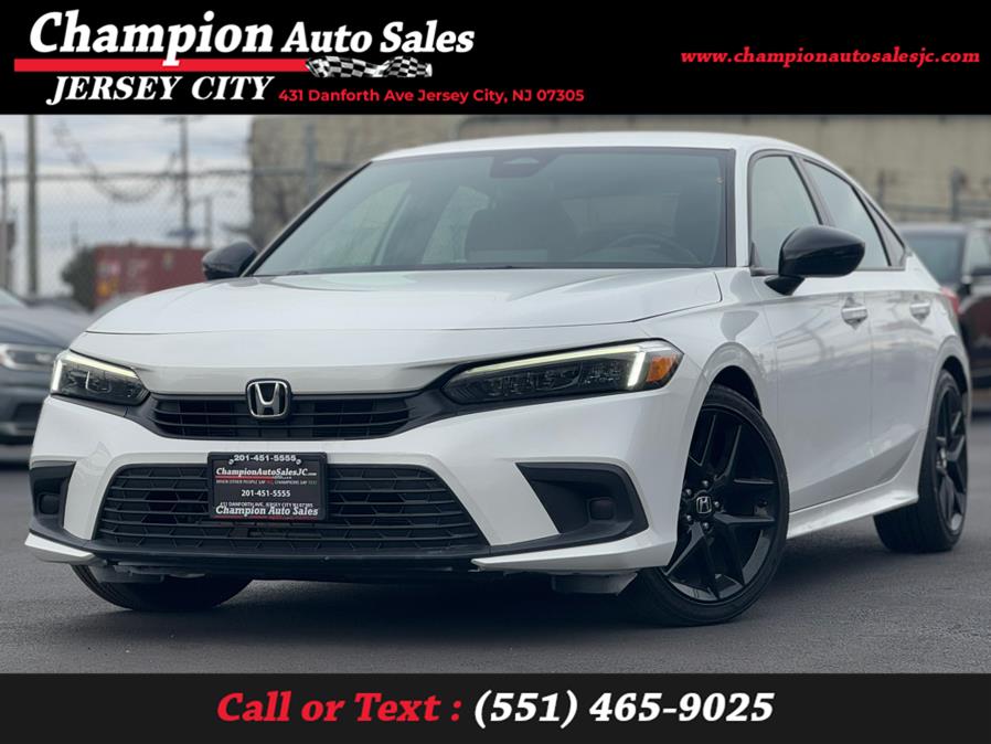 2022 Honda Civic Sedan Sport CVT, available for sale in Jersey City, New Jersey | Champion Auto Sales. Jersey City, New Jersey