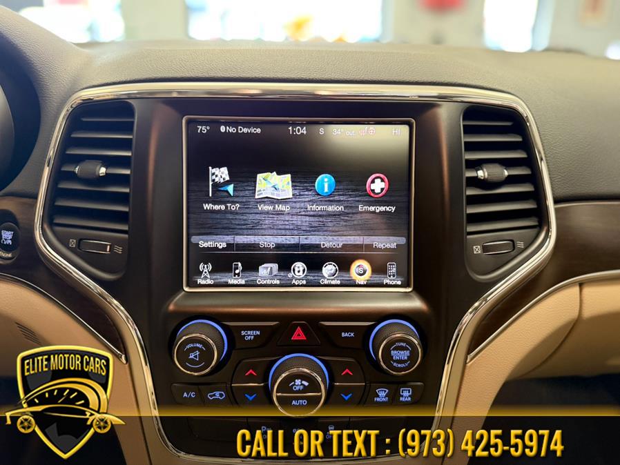 2015 Jeep Grand Cherokee 4WD 4dr Limited, available for sale in Newark, New Jersey | Elite Motor Cars. Newark, New Jersey 2015 Jeep Grand Cherokee 4WD 4dr Limited, available for sale in Newark, New Jersey | Elite Motor Cars. Newark, New Jersey