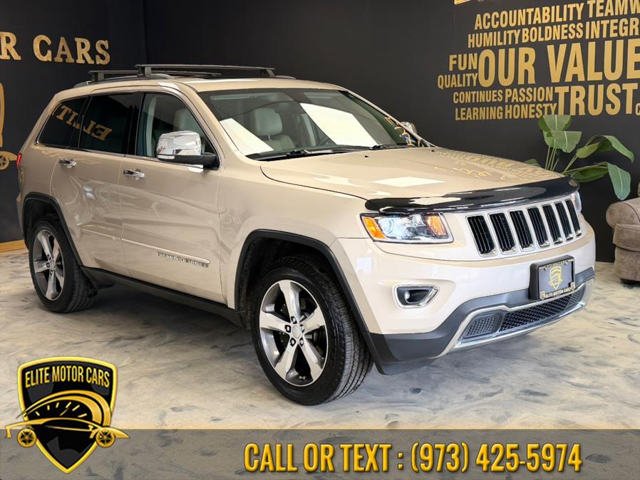 2015 Jeep Grand Cherokee 4WD 4dr Limited, available for sale in Newark, New Jersey | Elite Motor Cars. Newark, New Jersey 2015 Jeep Grand Cherokee 4WD 4dr Limited, available for sale in Newark, New Jersey | Elite Motor Cars. Newark, New Jersey