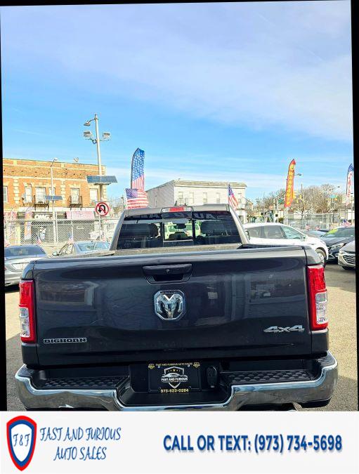 2022 Ram 1500 Quad Cab Big Horn Pickup 4D 6 1/3 ft, available for sale in Newark, New Jersey | Fast and Furious Auto Sales. Newark, New Jersey 2022 Ram 1500 Quad Cab Big Horn Pickup 4D 6 1/3 ft, available for sale in Newark, New Jersey | Fast and Furious Auto Sales. Newark, New Jersey