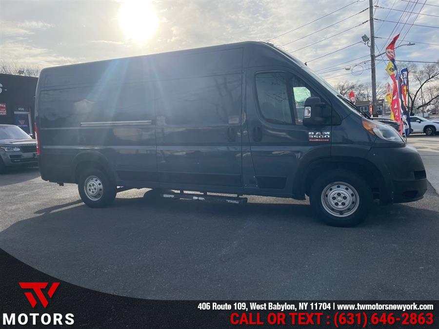 2019 Ram ProMaster Cargo Van 3500 High Roof 159" WB EXT, available for sale in West Babylon, New York | TW Motors. West Babylon, New York 2019 Ram ProMaster Cargo Van 3500 High Roof 159" WB EXT, available for sale in West Babylon, New York | TW Motors. West Babylon, New York