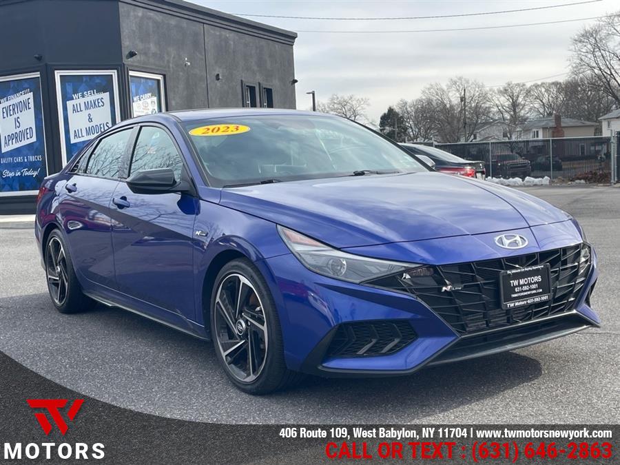 2023 Hyundai Elantra N Line DCT, available for sale in West Babylon, New York | TW Motors. West Babylon, New York 2023 Hyundai Elantra N Line DCT, available for sale in West Babylon, New York | TW Motors. West Babylon, New York