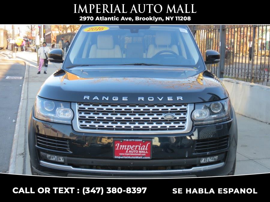 2016 Land Rover Range Rover 4WD 4dr Supercharged, available for sale in Brooklyn, New York | Imperial Auto Mall. Brooklyn, New York 2016 Land Rover Range Rover 4WD 4dr Supercharged, available for sale in Brooklyn, New York | Imperial Auto Mall. Brooklyn, New York
